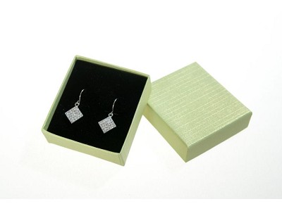 Mediterranean Green Earrings