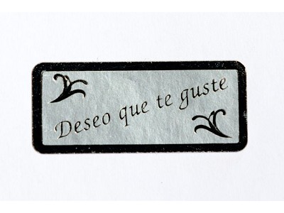 Small Sticker 'Deseo que te guste'