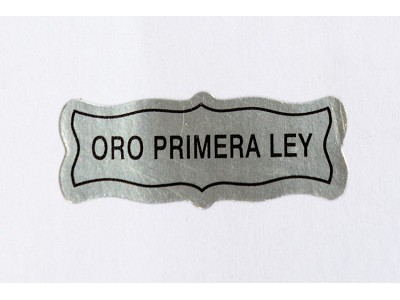 'Oro de Primera Ley' Stickers