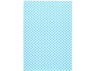 Sky with blue polka dots paper spool