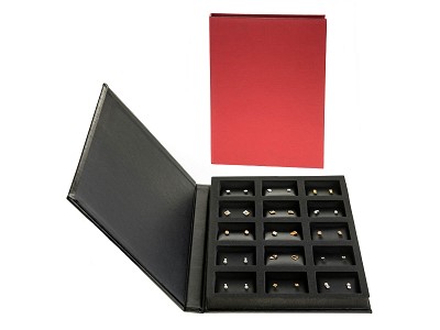 jewelry tray colour red distribution 2 (15 cavities)