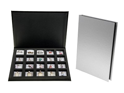 jewelry tray colour silver distribution 4 (20 cavities)