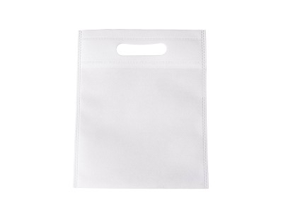 White Die-cut Handle  Bag  20 x 25