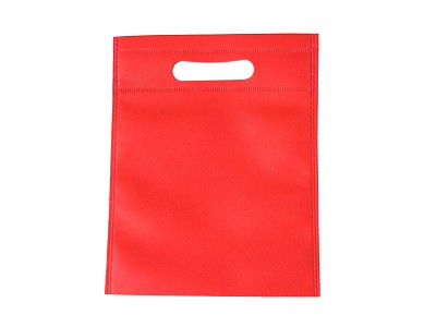 Red Die-cut Handle Bag 20 x 25