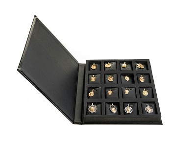 jewelry tray colour black distribution 3 (16 cavities)
