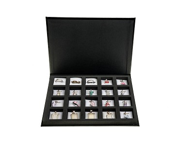 jewelry tray colour black distribution 4 (20 cavities)