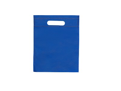 Blue Die-cut Handle Bag 20 x 25