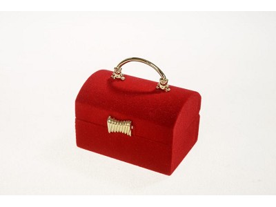 Red handbag